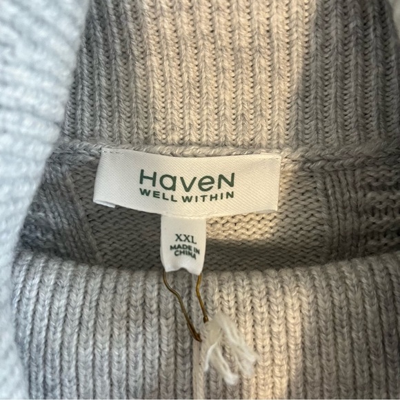 NWT Talbots Haven Well Within Women’s XXL Cozy Cable Knit Turtleneck Sweater - Picture 3 of 16